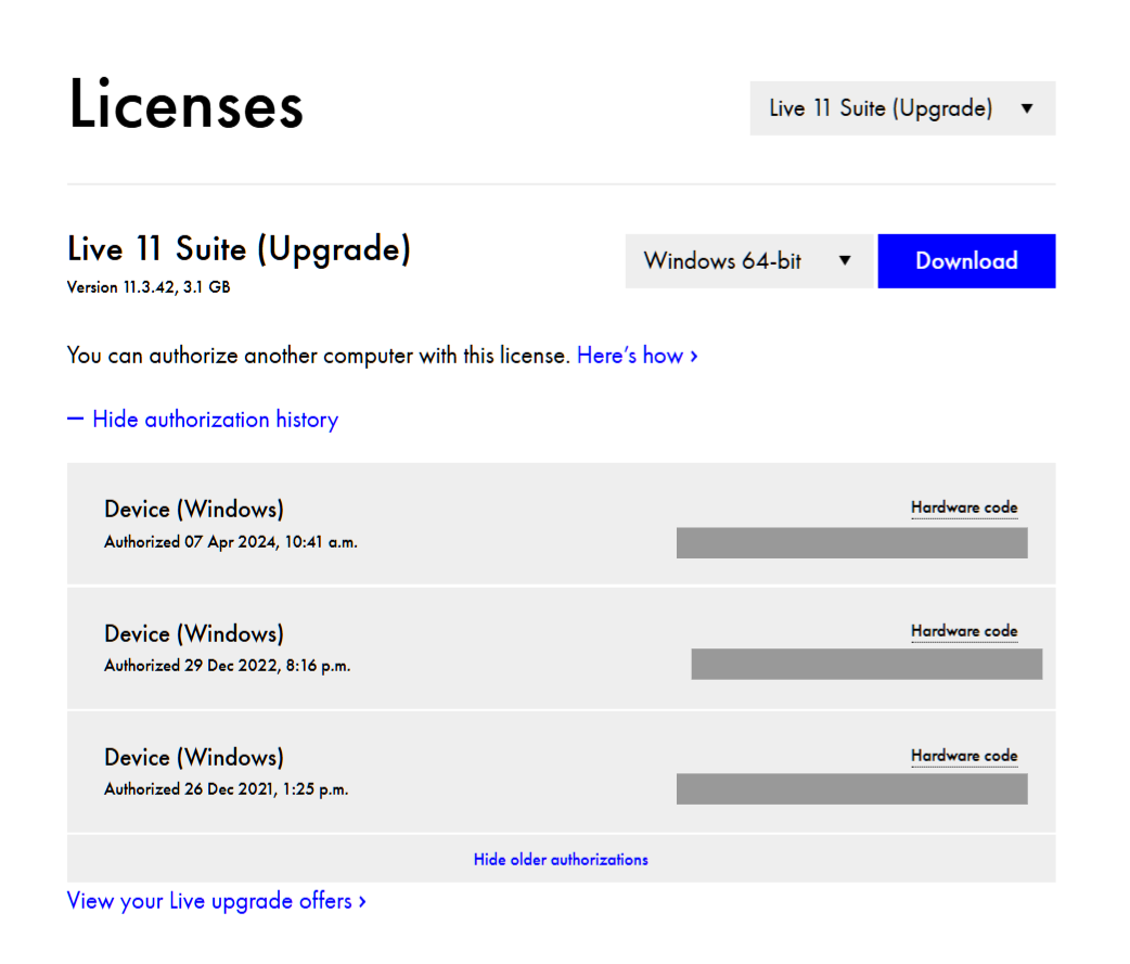 Ableton Live 11 Suite License for Sale